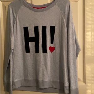 Grey long and long pants pajamas